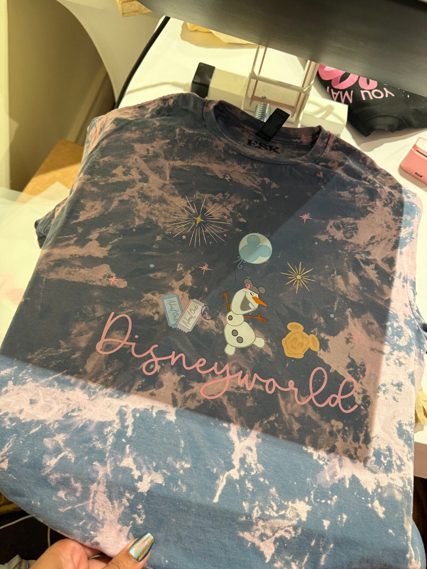 Fantasy Smowman bleached