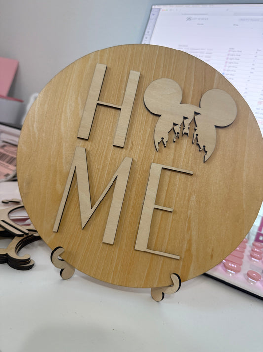HOME sign