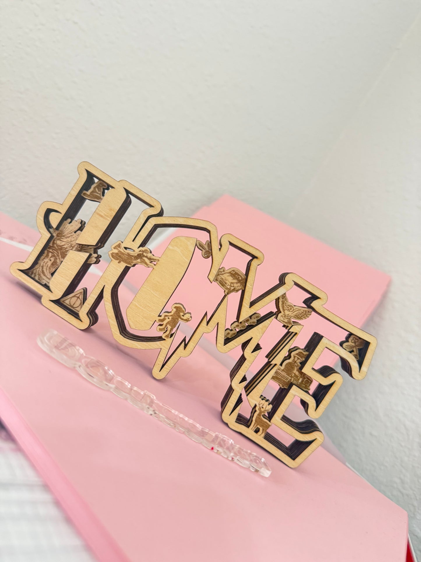 HOME Harry Potter sign