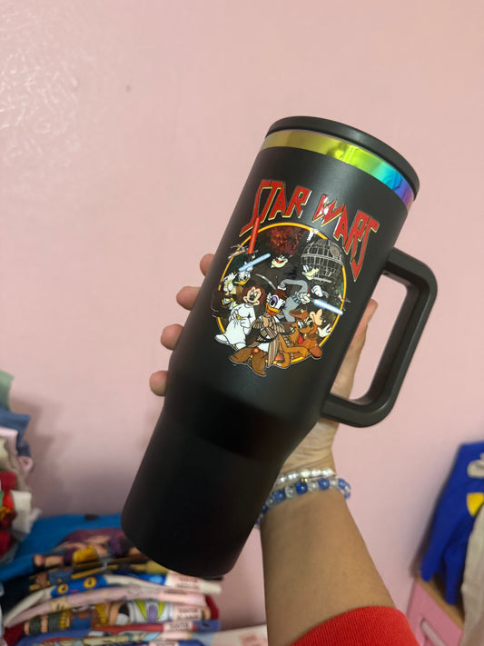 40oz tumbler black