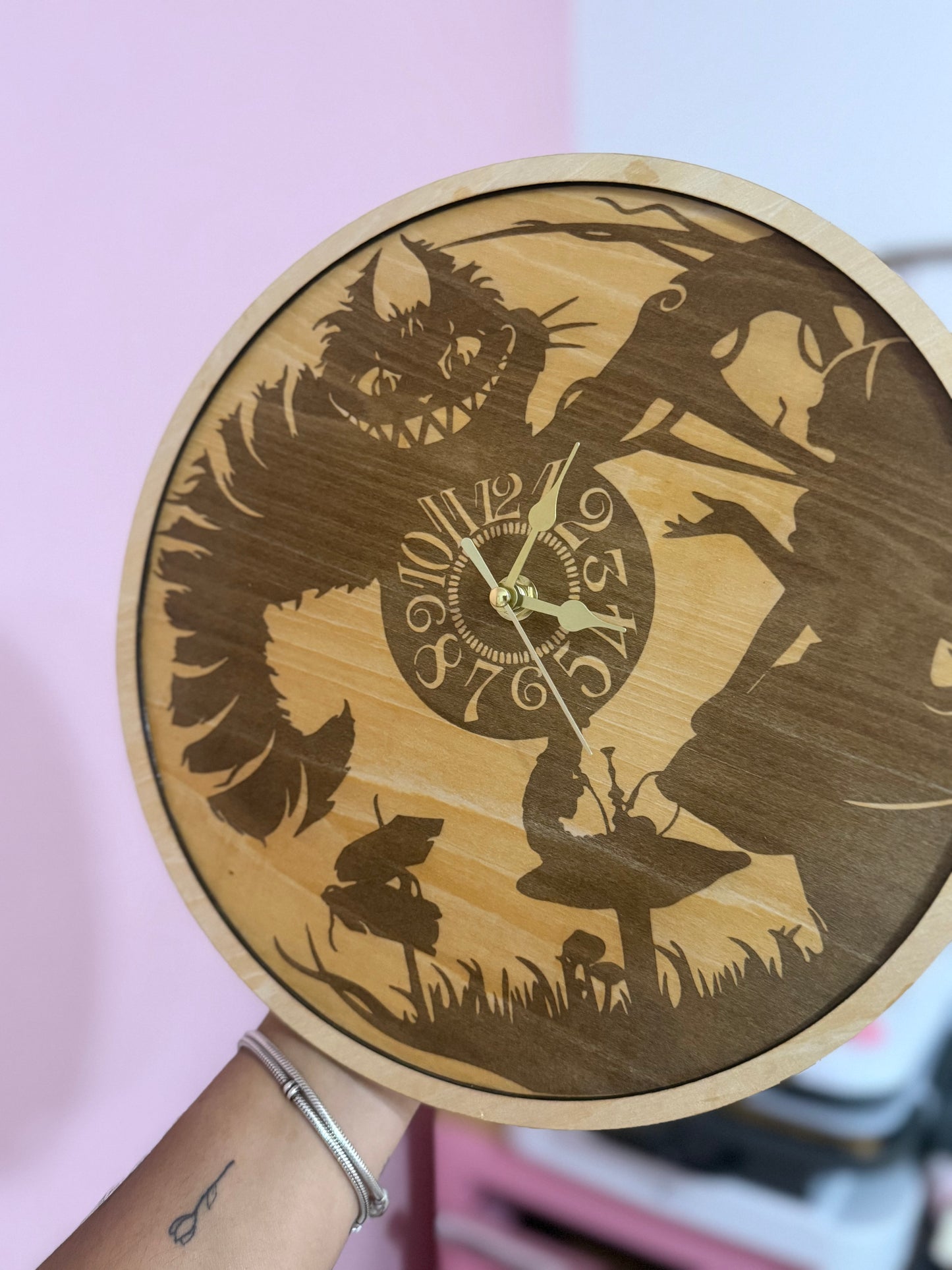 Alice in Wonderland Clock