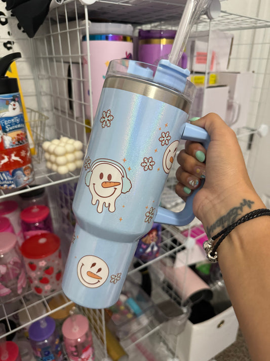 Snow Man 40ozTumbler