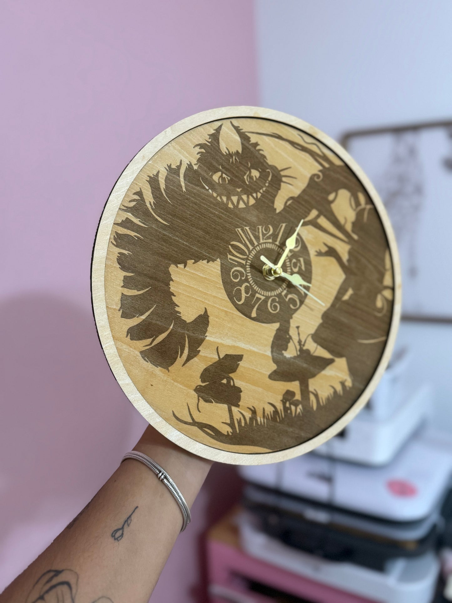 Alice in Wonderland Clock