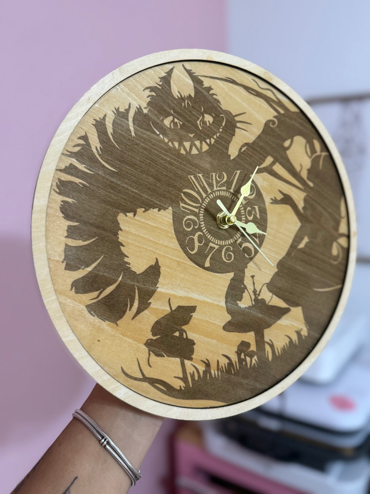 Alice in Wonderland Clock