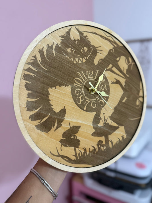Alice in Wonderland Clock