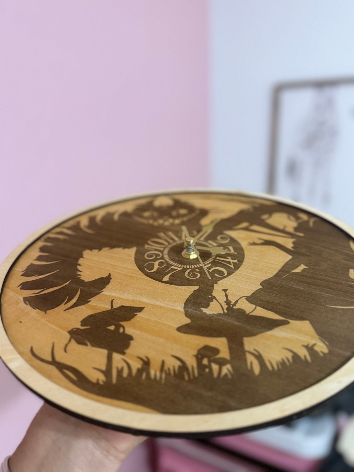 Alice in Wonderland Clock